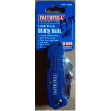 Faithfull Lock Back Utility Knife